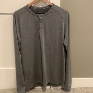 Mens Lululemon Henley, size Large